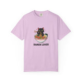 Ramen Cat Garment-Dyed T-shirt