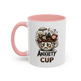 Anxiety in a Cup Coffee Mug | Accent 11oz 15oz