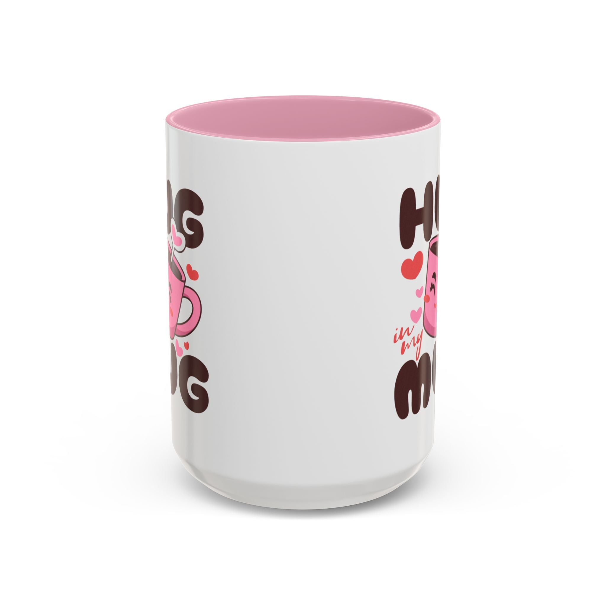 Hug in My Mug Mug | Cute Pink Cup, Heart Coffee Design