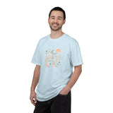 Coastal Seashells and Coral T-Shirt | Beach Wave Sunset Art