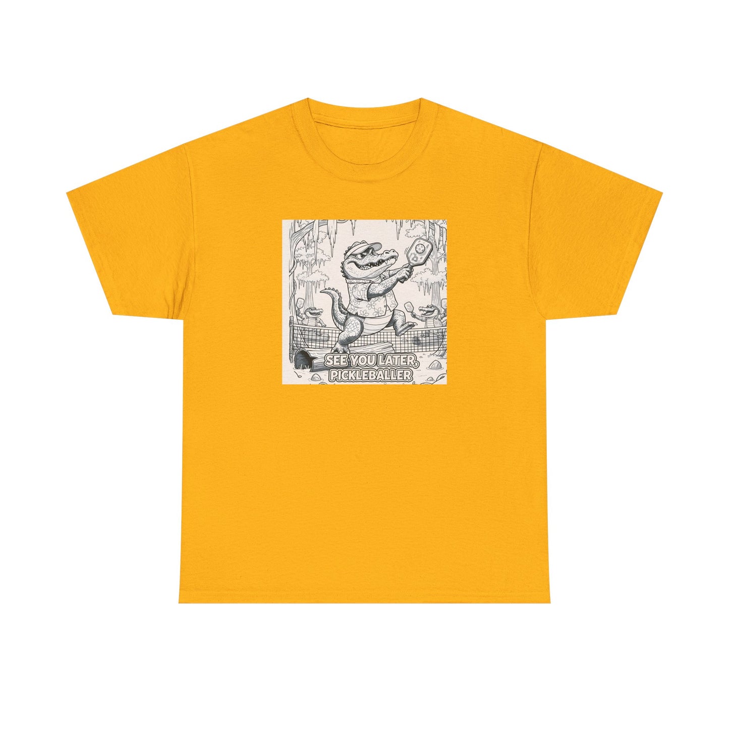 Albert "The Volley" Gator Unisex Heavy Cotton Tee