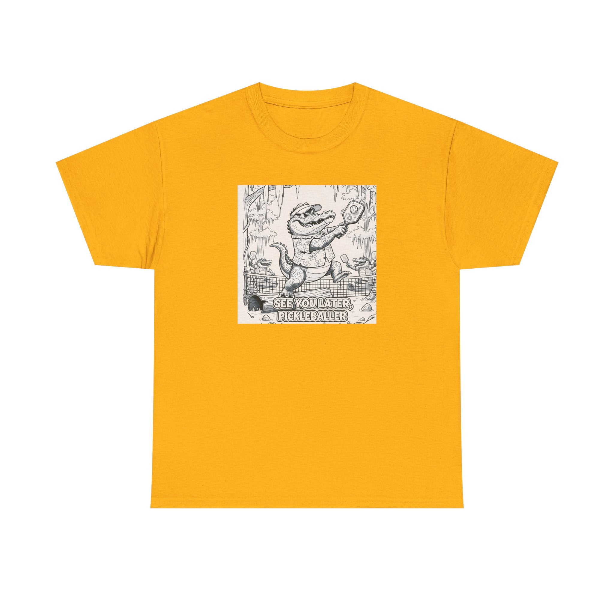Albert "The Volley" Gator Unisex Heavy Cotton Tee