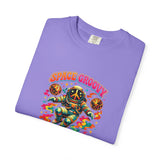 Space Groovy Astronaut T-shirt | Retro Psychedelic Space Art