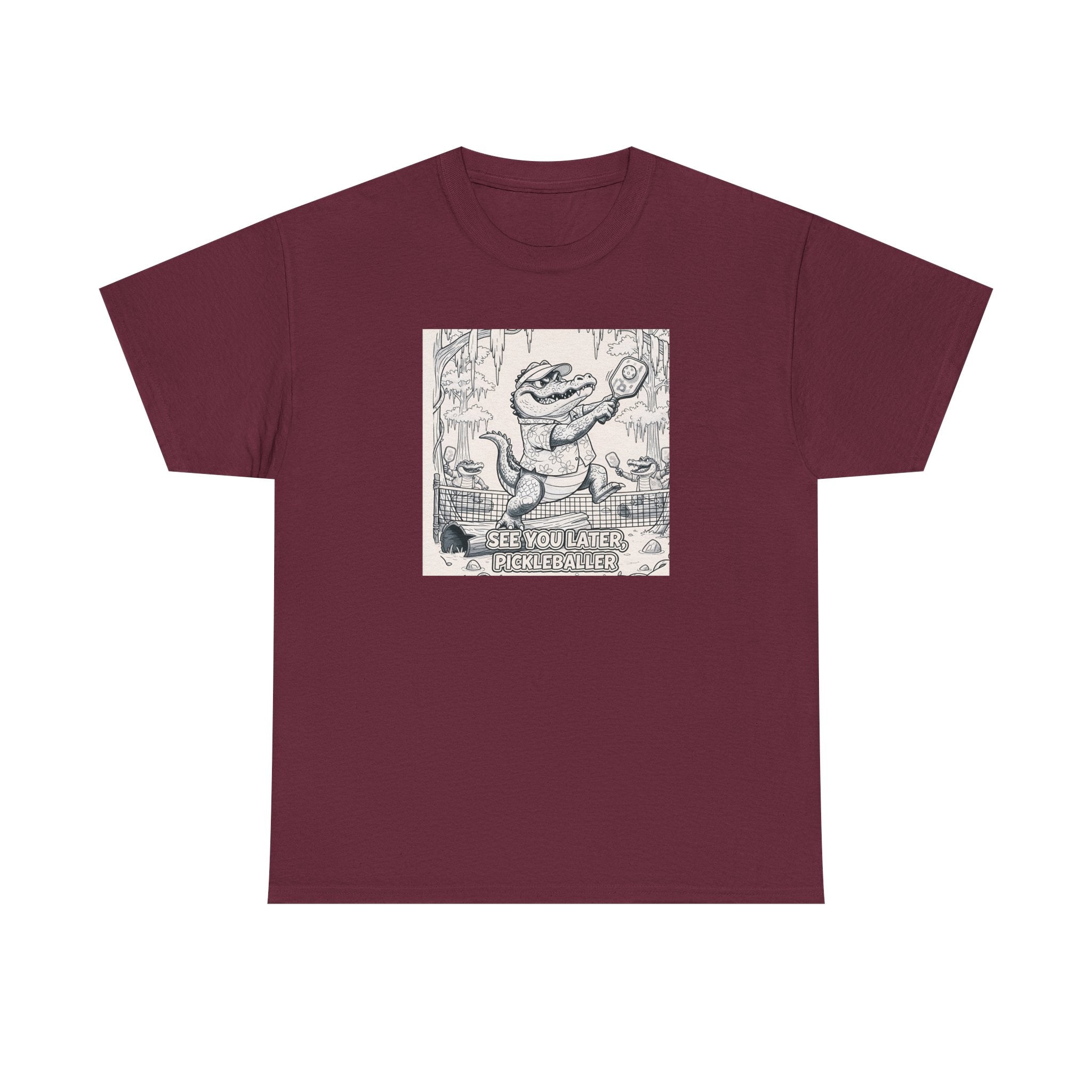 Albert "The Volley" Gator Unisex Heavy Cotton Tee