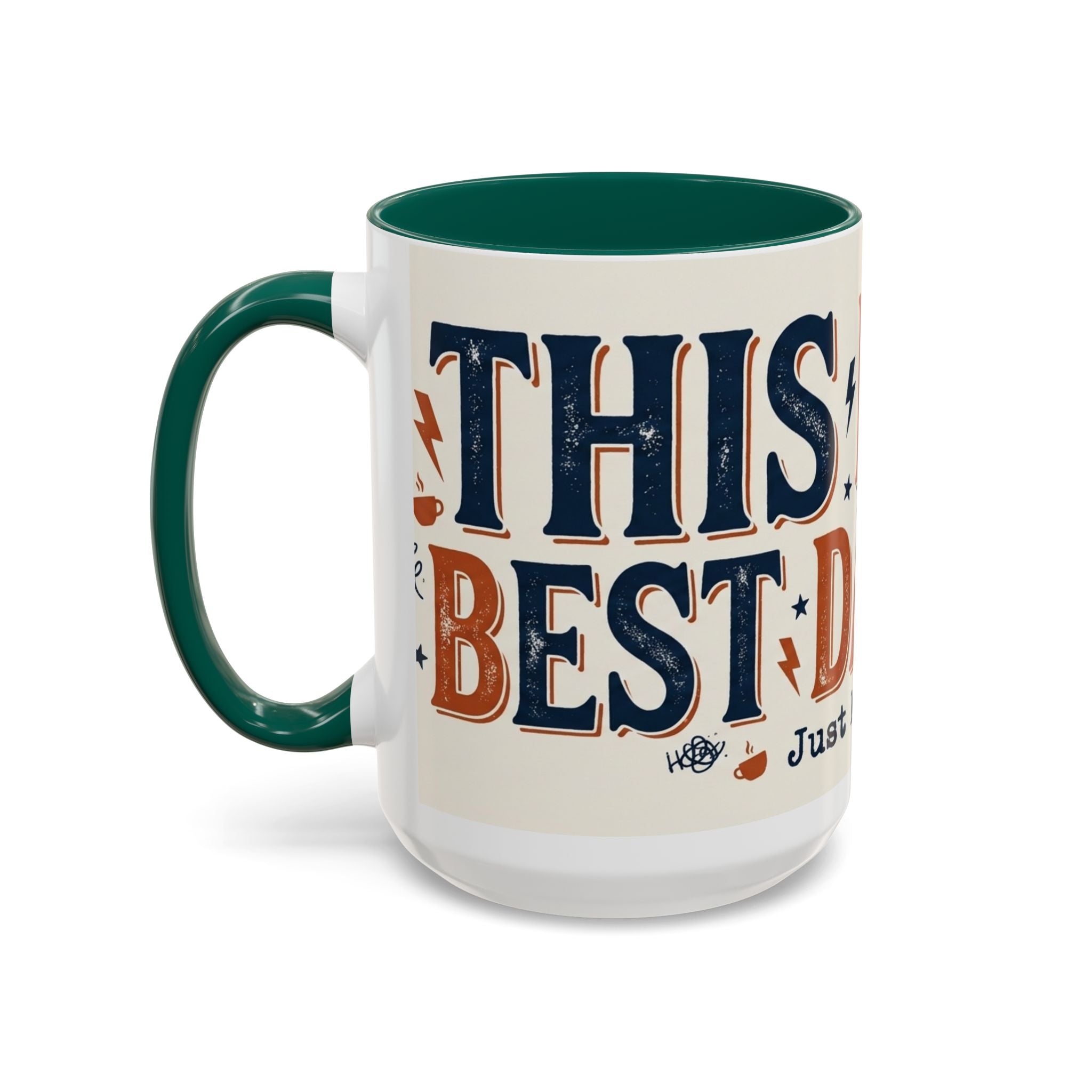 This Is The Best Day Ever mug | Retro typography coffee cup