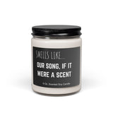 Our Song Scented Soy Candle, Romantic Gift for Couples