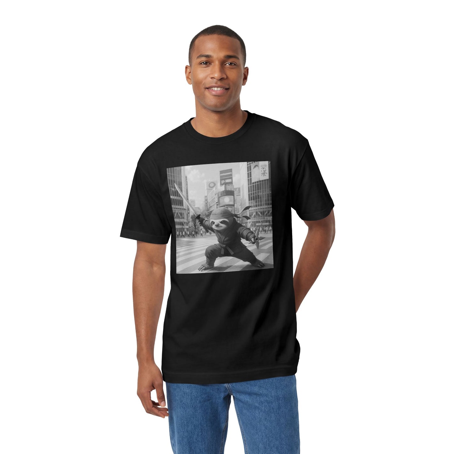 Un-Hurry Sloth Ninja Tee | Slow Living, Zen Grit, Stealth-Lag Design