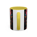 Cyberpunk Sushi Cat Mug | 11oz 15oz Ceramic Coffee Cup