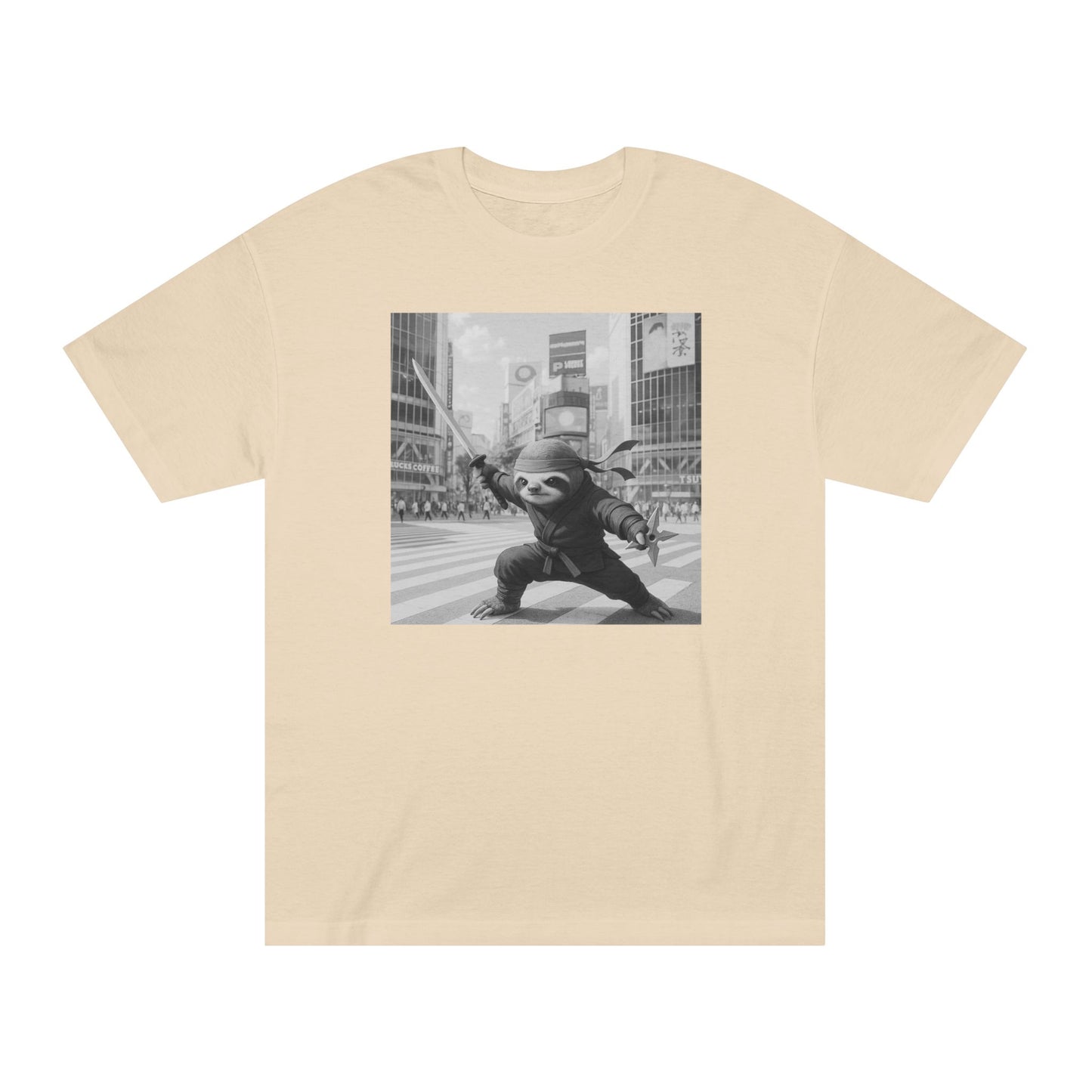 Un-Hurry Sloth Ninja Tee | Slow Living, Zen Grit, Stealth-Lag Design