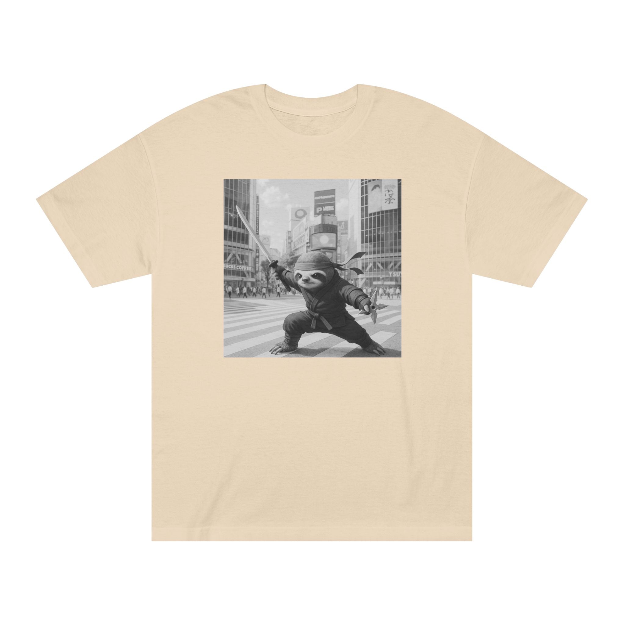 Un-Hurry Sloth Ninja Tee | Slow Living, Zen Grit, Stealth-Lag Design