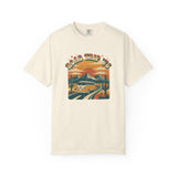 Road Trip '76 T-shirt | Vintage Camper Van Sunset Graphic