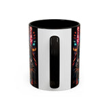 Cyberpunk Sushi Cat Mug | 11oz 15oz Ceramic Coffee Cup
