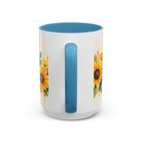 Every Day Is A Fresh Start mug | Floral sunflower coffee mug