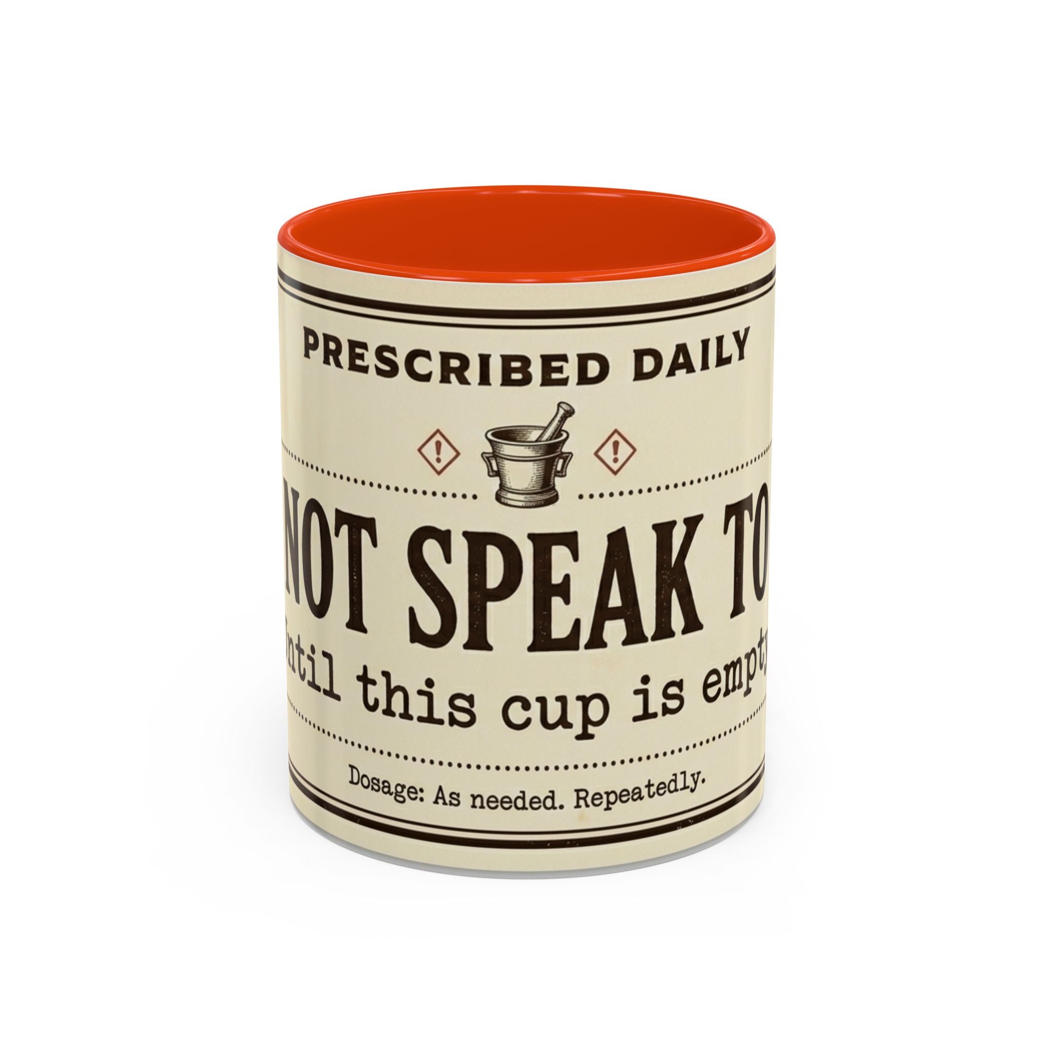 Do Not Speak To Me Mug | Prescription Coffee Mug, Funny Morning Quote