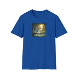 Slow Living Sloth Golfer T-Shirt | Zen Sportswear Tropical Golf Silas