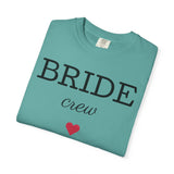 Bride Crew T-Shirt | Bachelorette Party Tee, Heart Bridesmaid Shirt