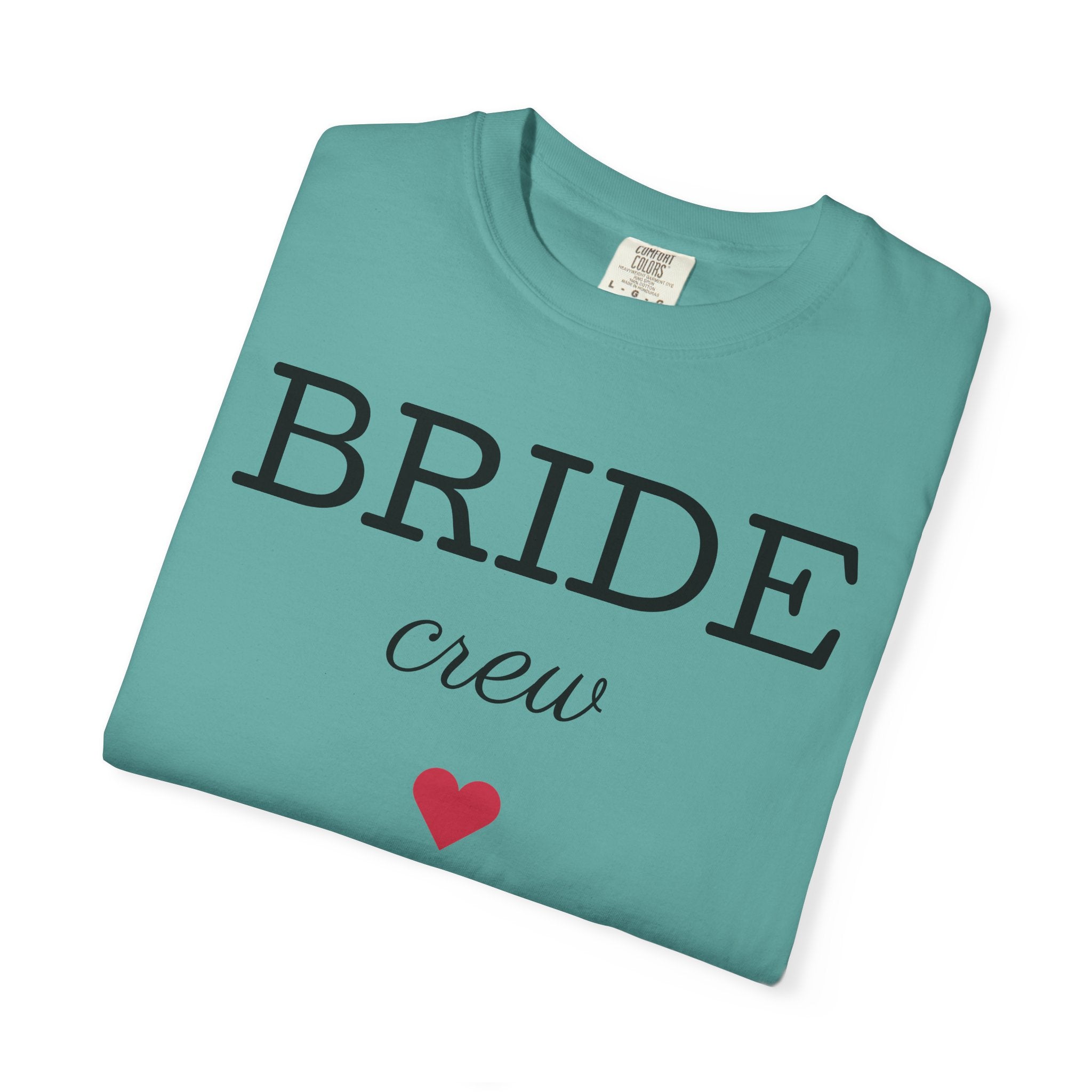 Bride Crew T-Shirt | Bachelorette Party Tee, Heart Bridesmaid Shirt