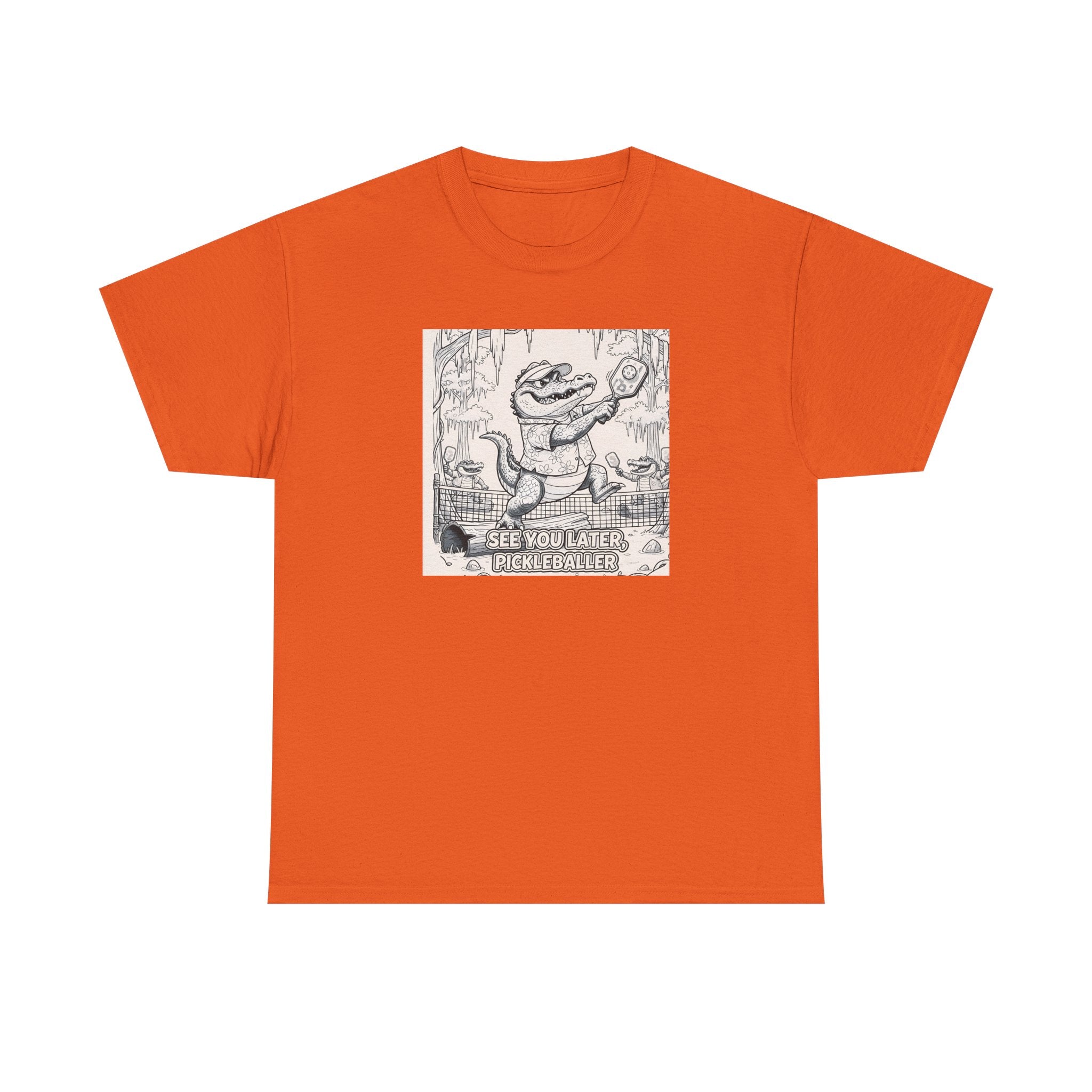 Albert "The Volley" Gator Unisex Heavy Cotton Tee