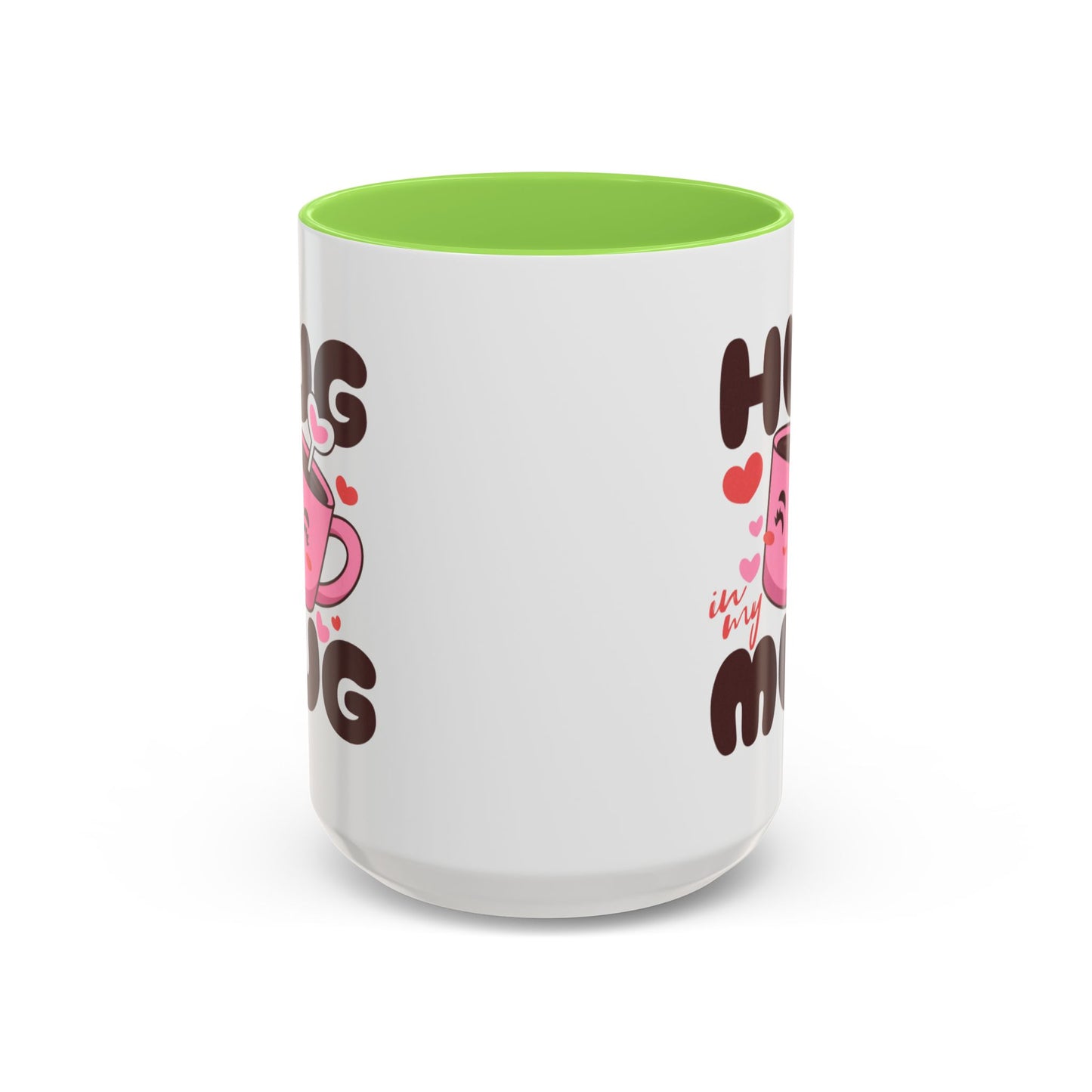 Hug in My Mug Mug | Cute Pink Cup, Heart Coffee Design