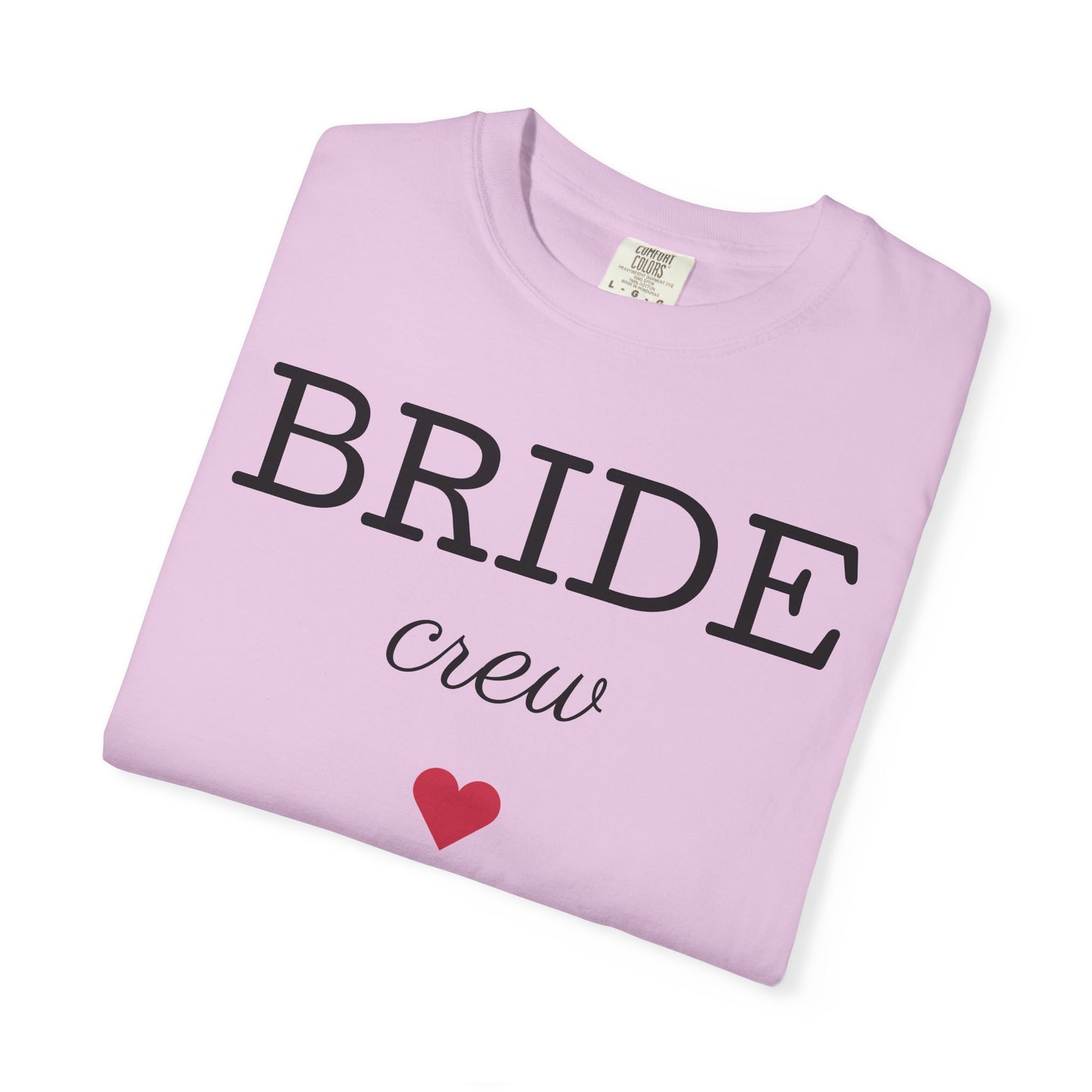 Bride Crew T-Shirt | Bachelorette Party Tee, Heart Bridesmaid Shirt