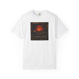 Eternal Voyage Sunset Illustration T-Shirt | Vintage Ocean Scene