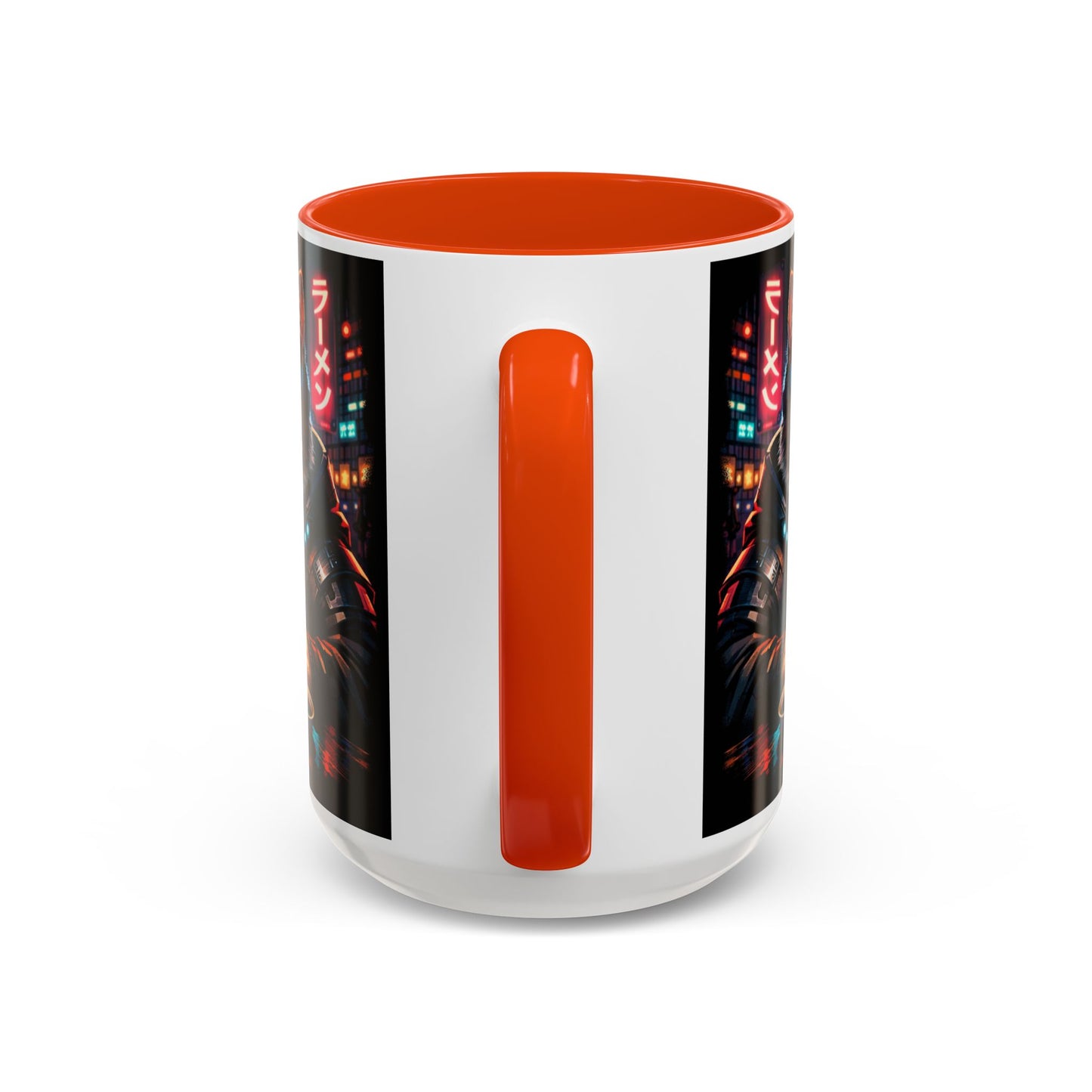 Cyberpunk Sushi Cat Mug | 11oz 15oz Ceramic Coffee Cup