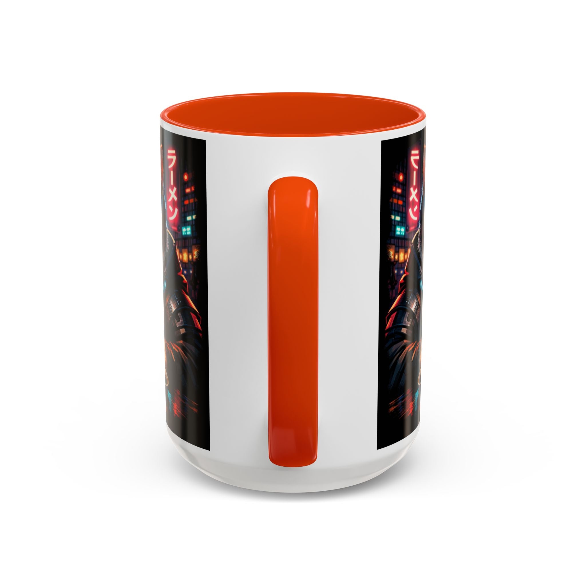 Cyberpunk Sushi Cat Mug | 11oz 15oz Ceramic Coffee Cup