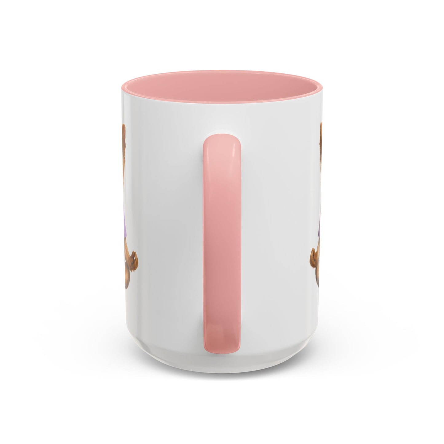 Meditating Yorkshire Terrier Mug | Accent Coffee Mug 11oz 15oz