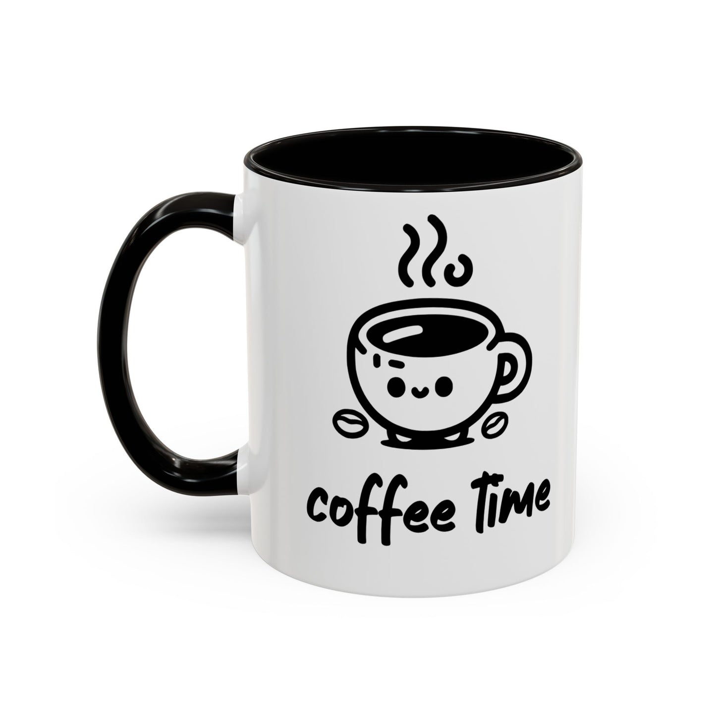 Kawaii Coffee Time Mug | Ceramic Coffee Mug