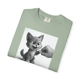 Kitten Fist Bump T-shirt | Cute Kitty Paw Bump Design