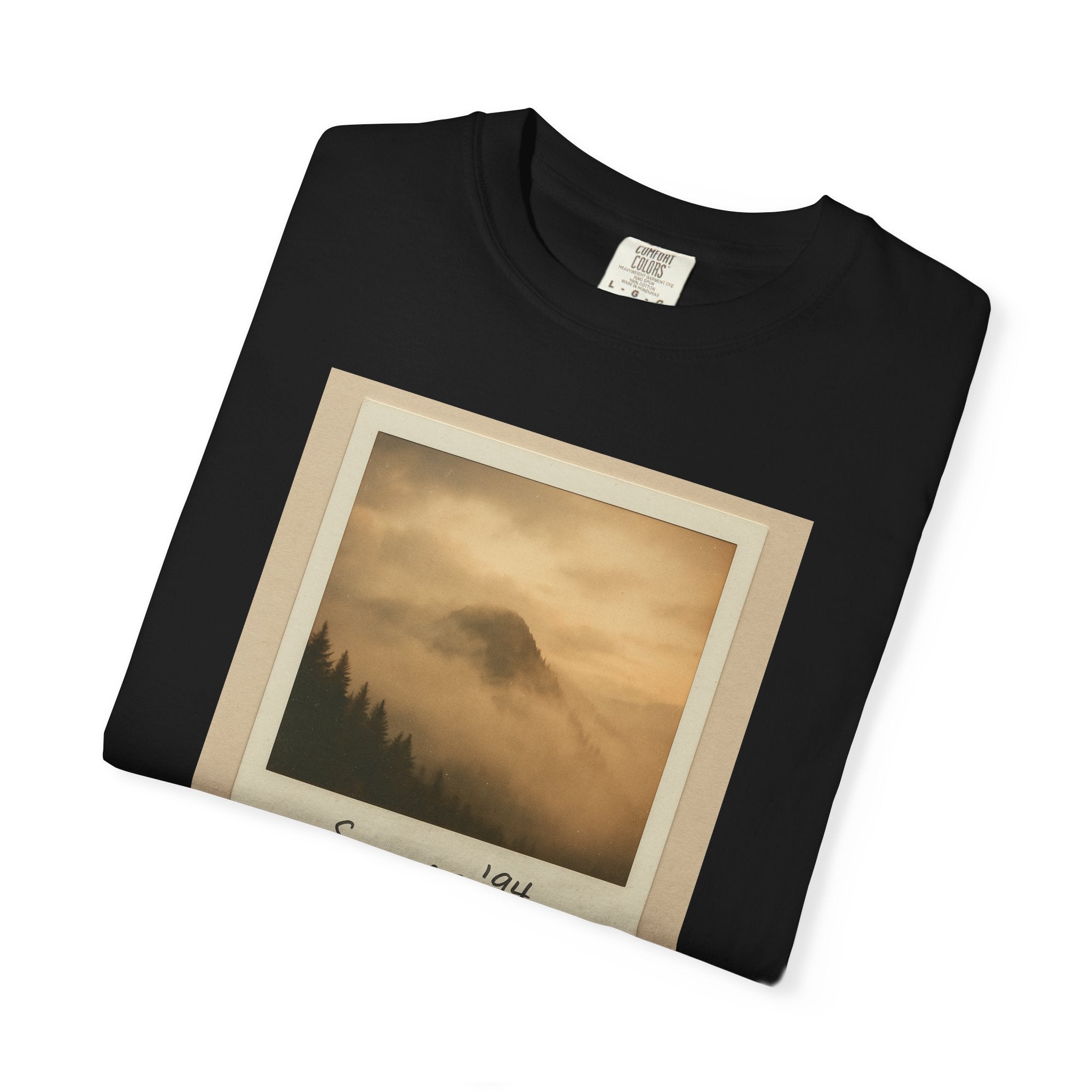 Vintage Polaroid Mountain Photo T-Shirt | Summer '94