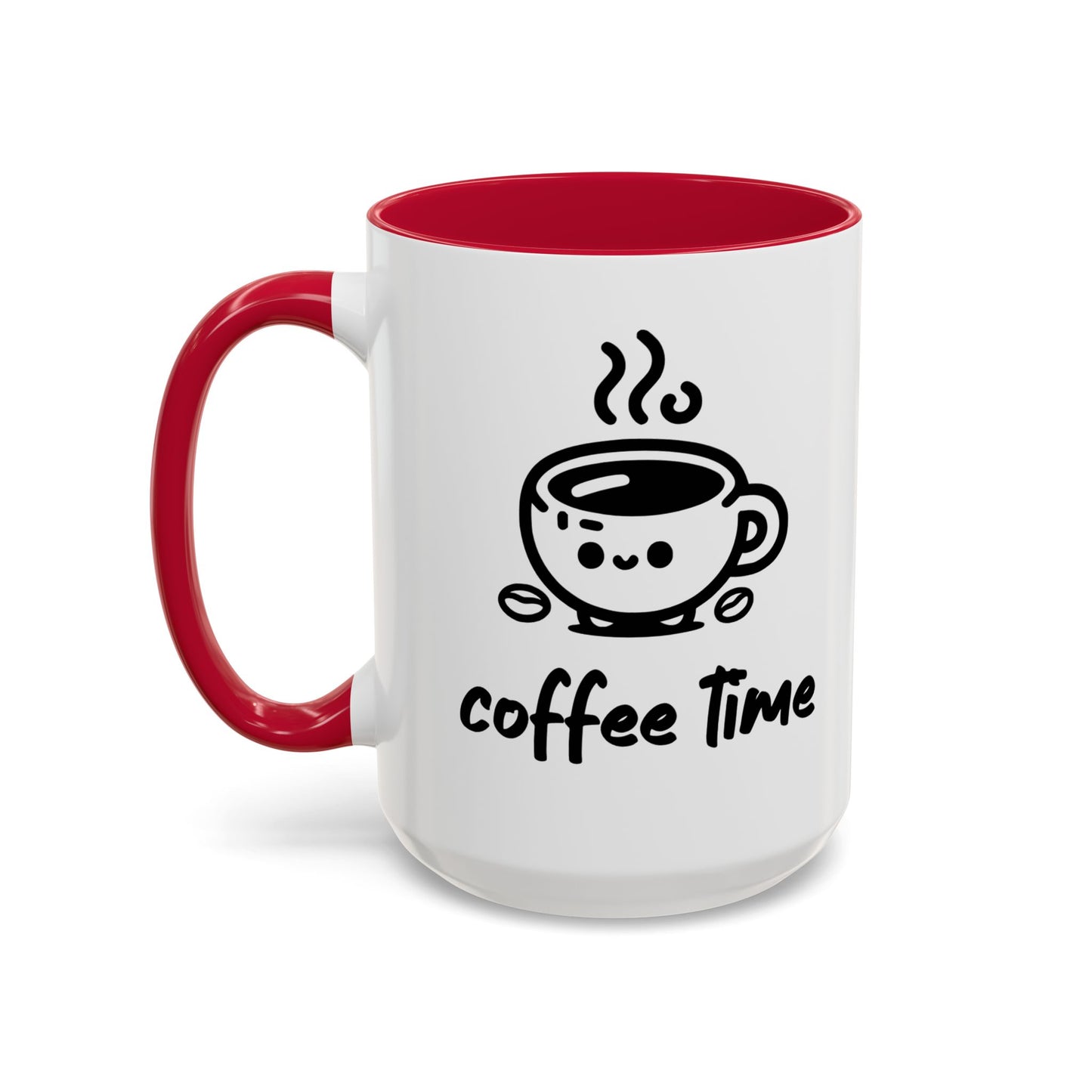 Kawaii Coffee Time Mug | Ceramic Coffee Mug