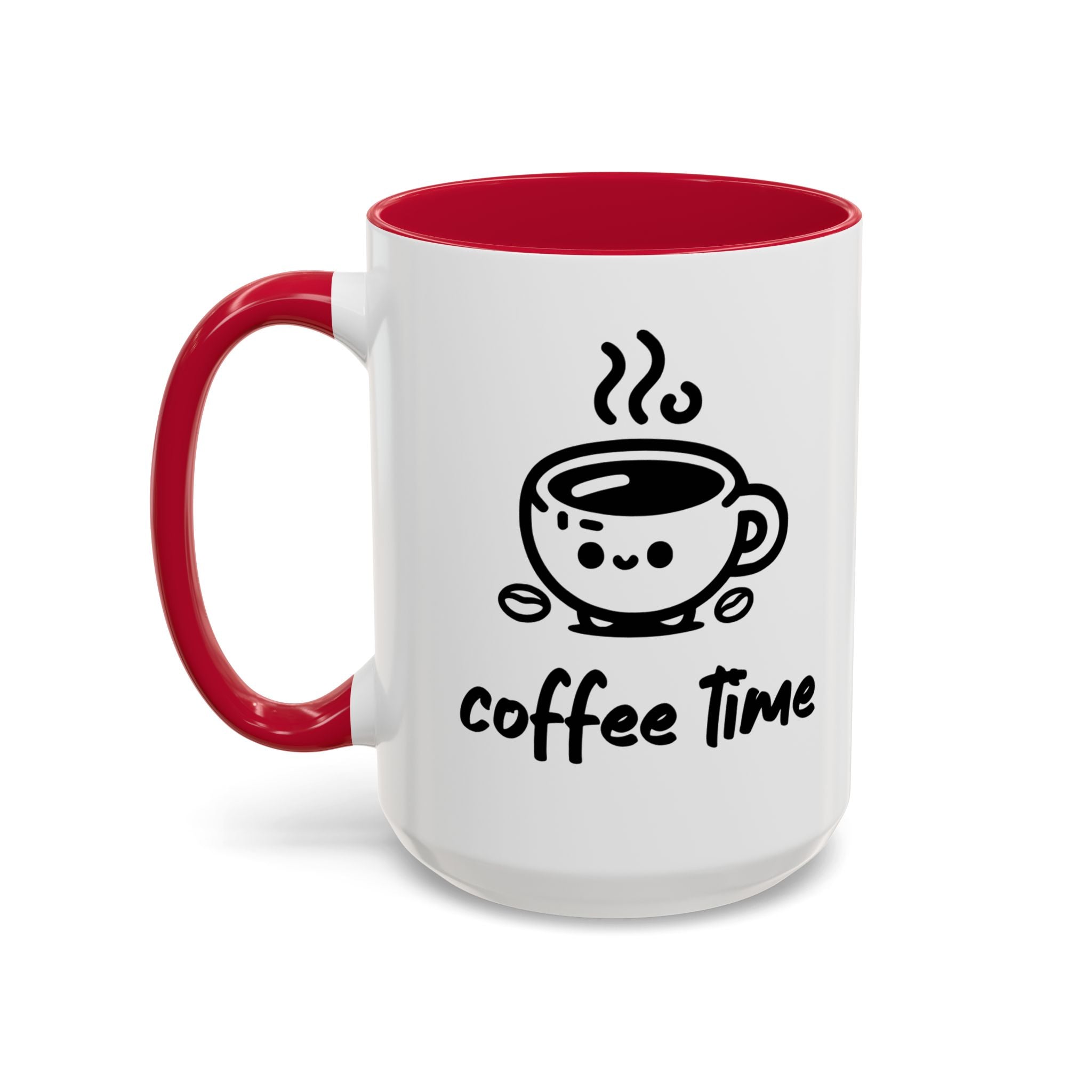 Kawaii Coffee Time Mug | Ceramic Coffee Mug