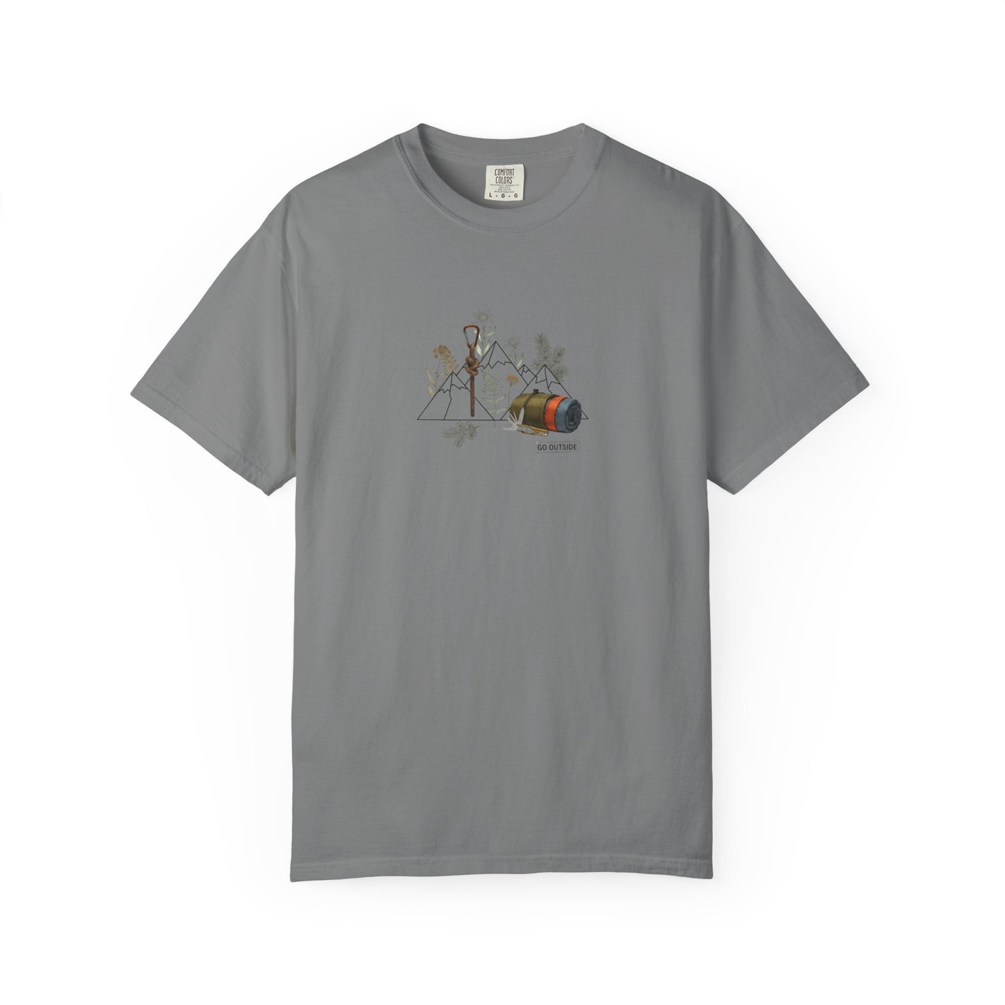 Mountains Camping Outdoors Tee | Adventure Gear Graphic T-Shirt
