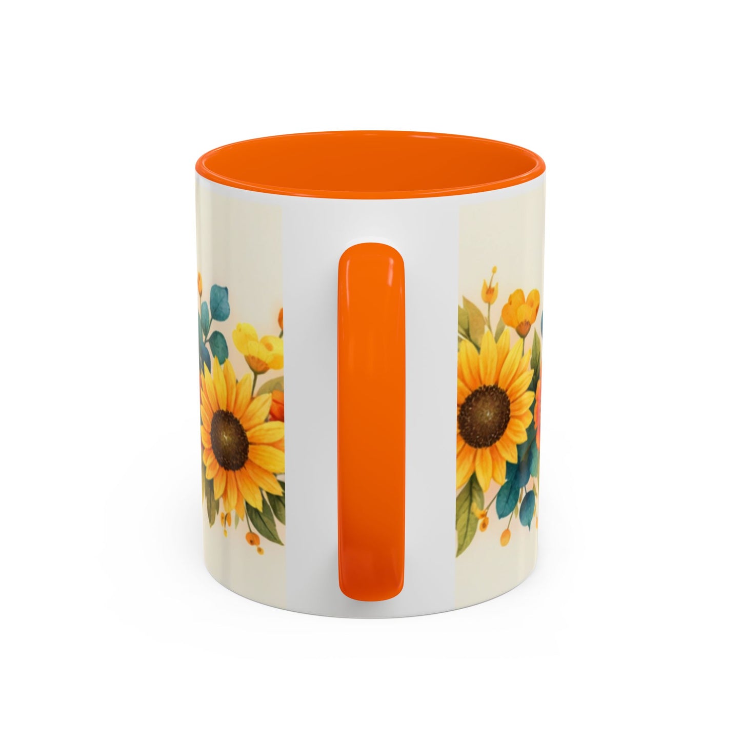 Every Day Is A Fresh Start mug | Floral sunflower coffee mug