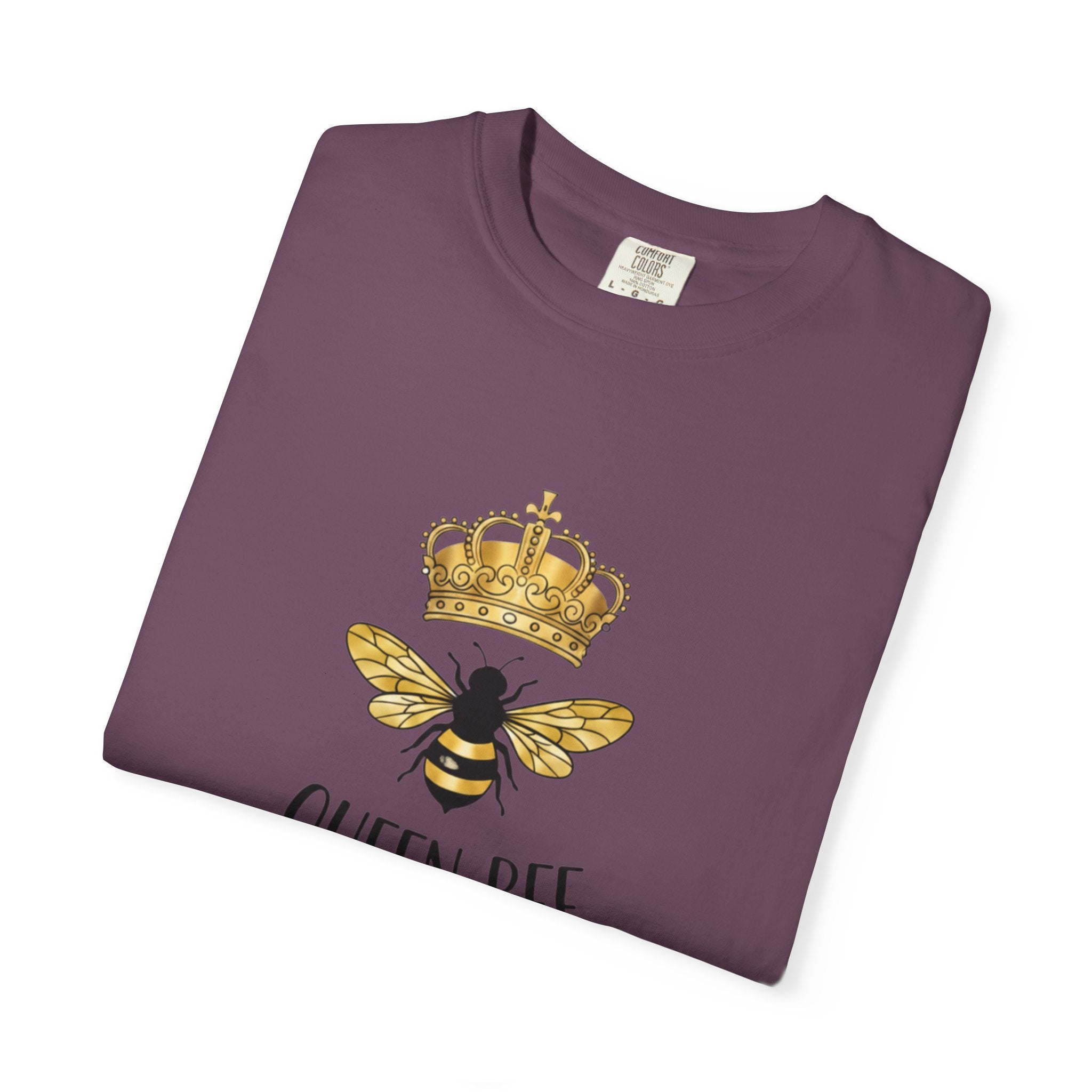 Queen Bee crown illustration T-Shirt | bee graphic tee