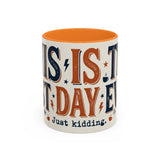 This Is The Best Day Ever mug | Retro typography coffee cup