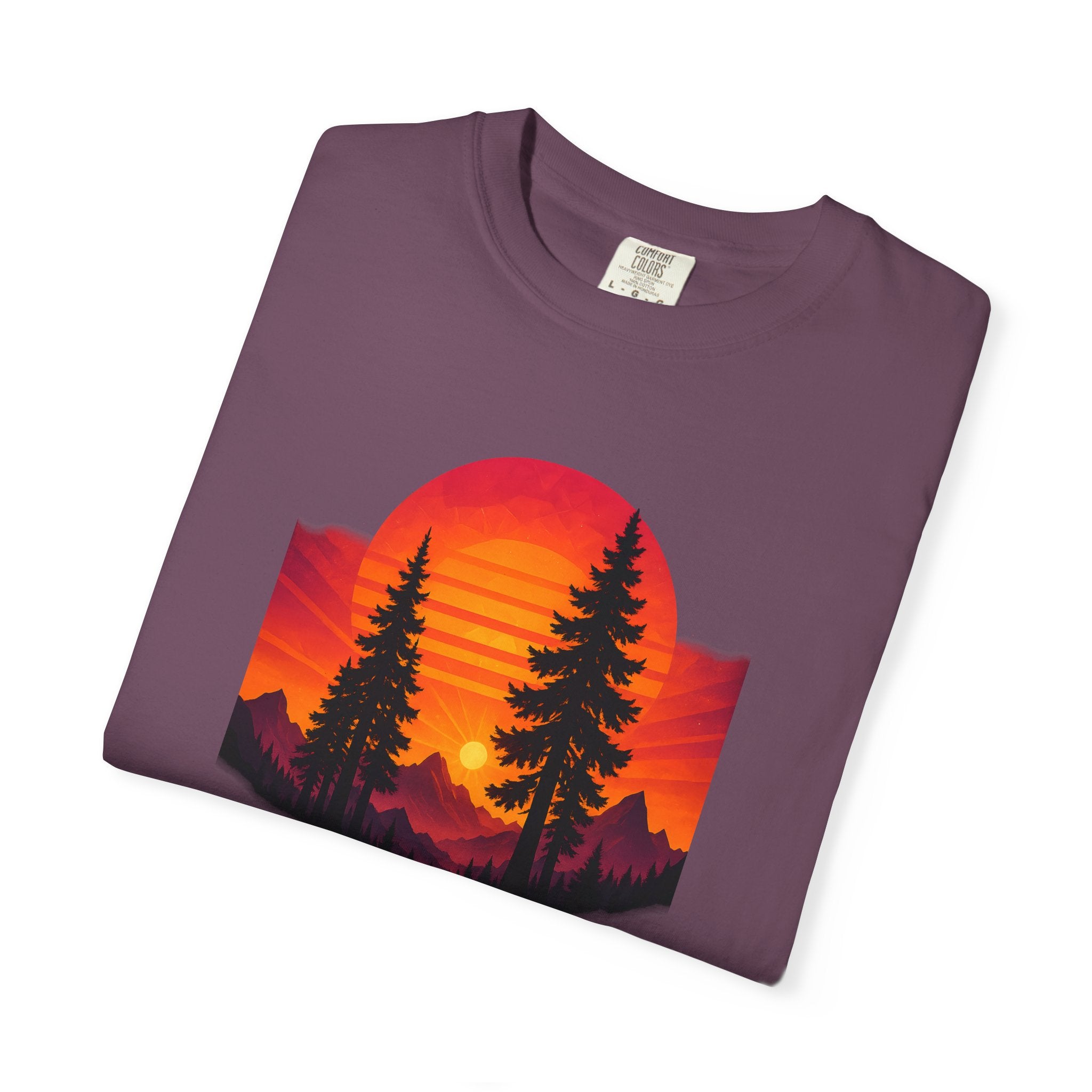 Mountain Sunset Pines T-shirt | Ridgeline Graphic