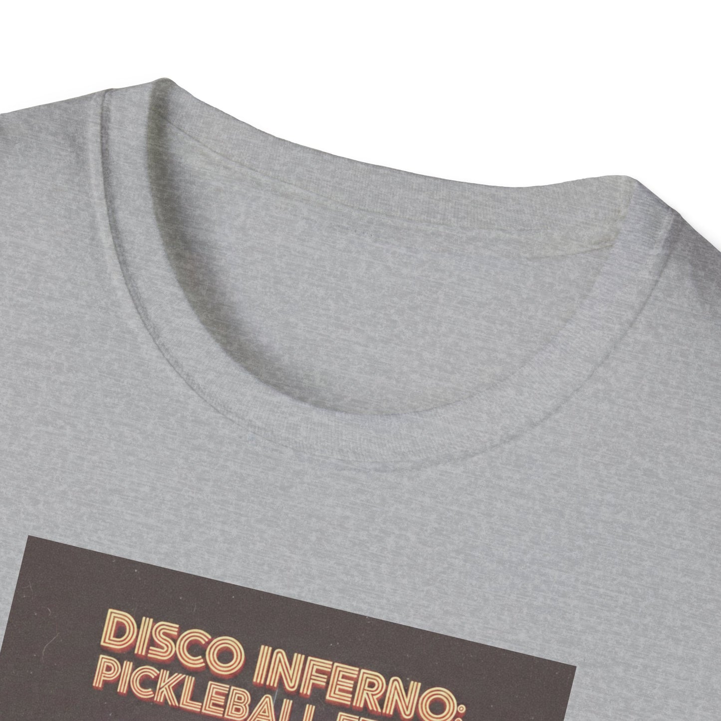 Disco Inferno Capybara Pickleball Fever T-Shirt | Retro 70s Dance Court Graphic