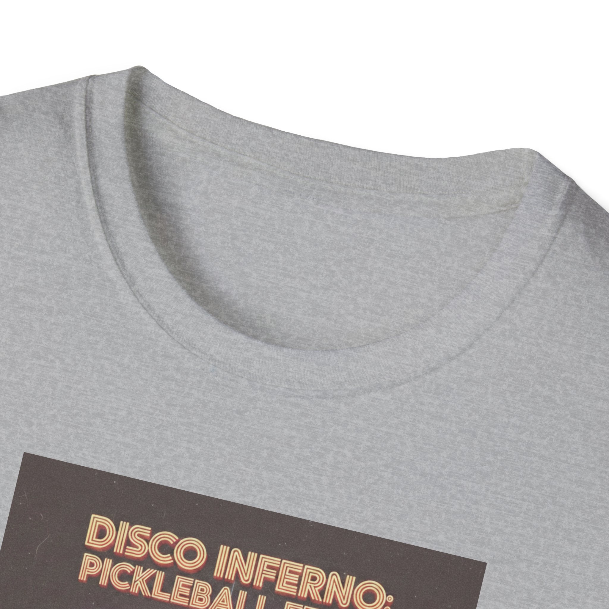 Disco Inferno Capybara Pickleball Fever T-Shirt | Retro 70s Dance Court Graphic