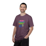 Main Character Energy T-shirt | Colorful Flame, Smiley Icons