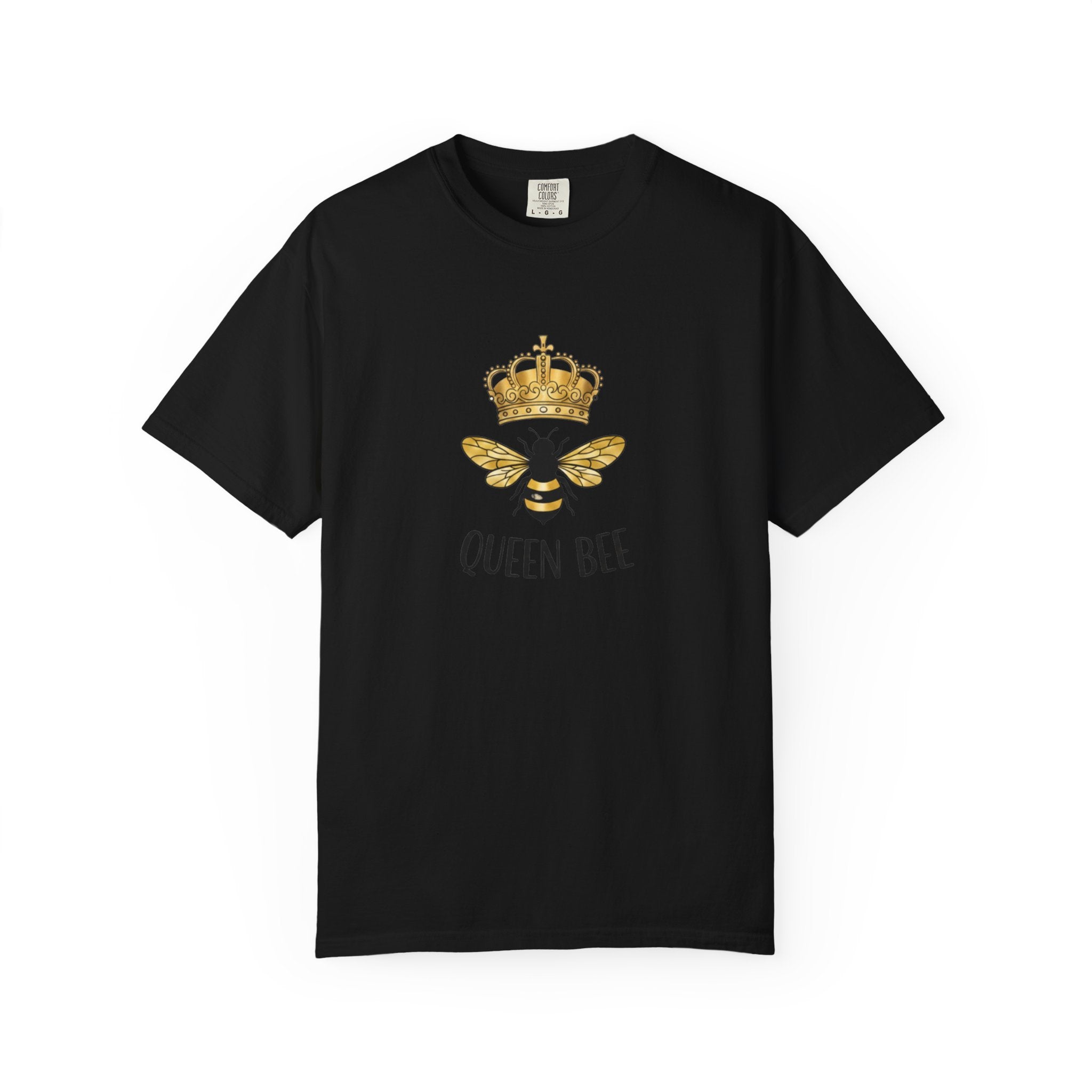 Queen Bee crown illustration T-Shirt | bee graphic tee