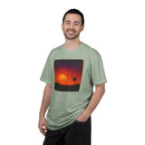 Sunset Palm Silhouette T-shirt | Tropical Sunset Tee