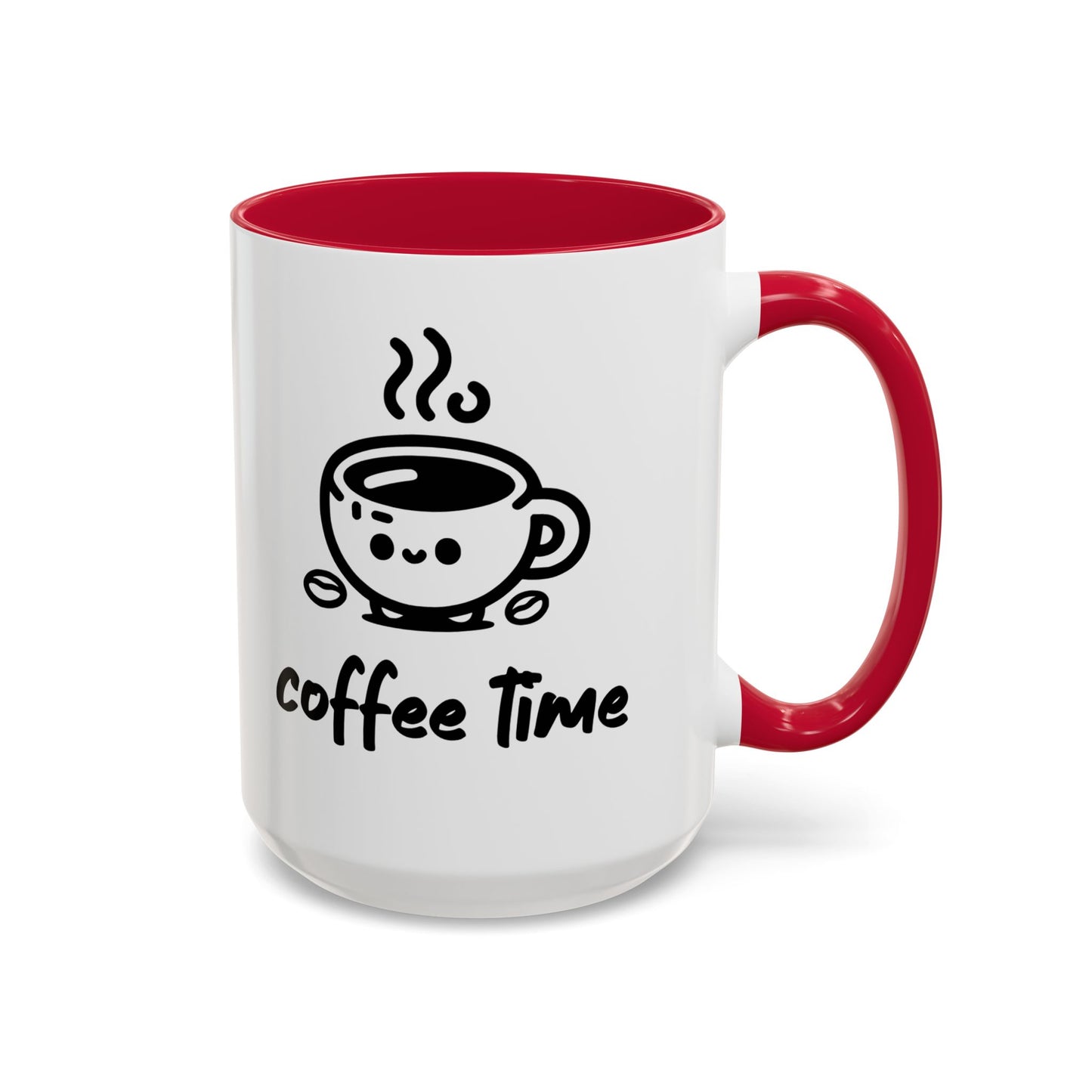 Kawaii Coffee Time Mug | Ceramic Coffee Mug