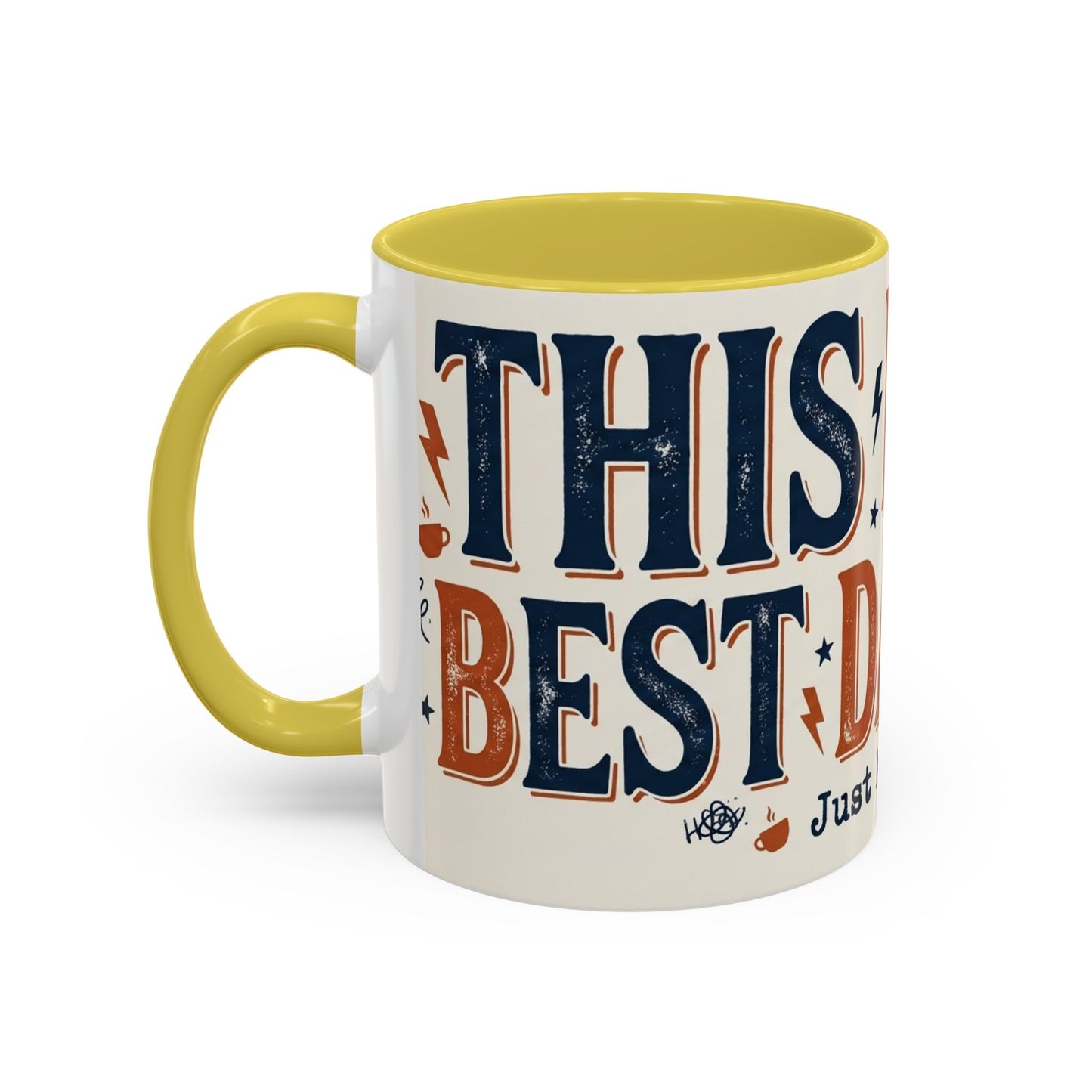 This Is The Best Day Ever mug | Retro typography coffee cup