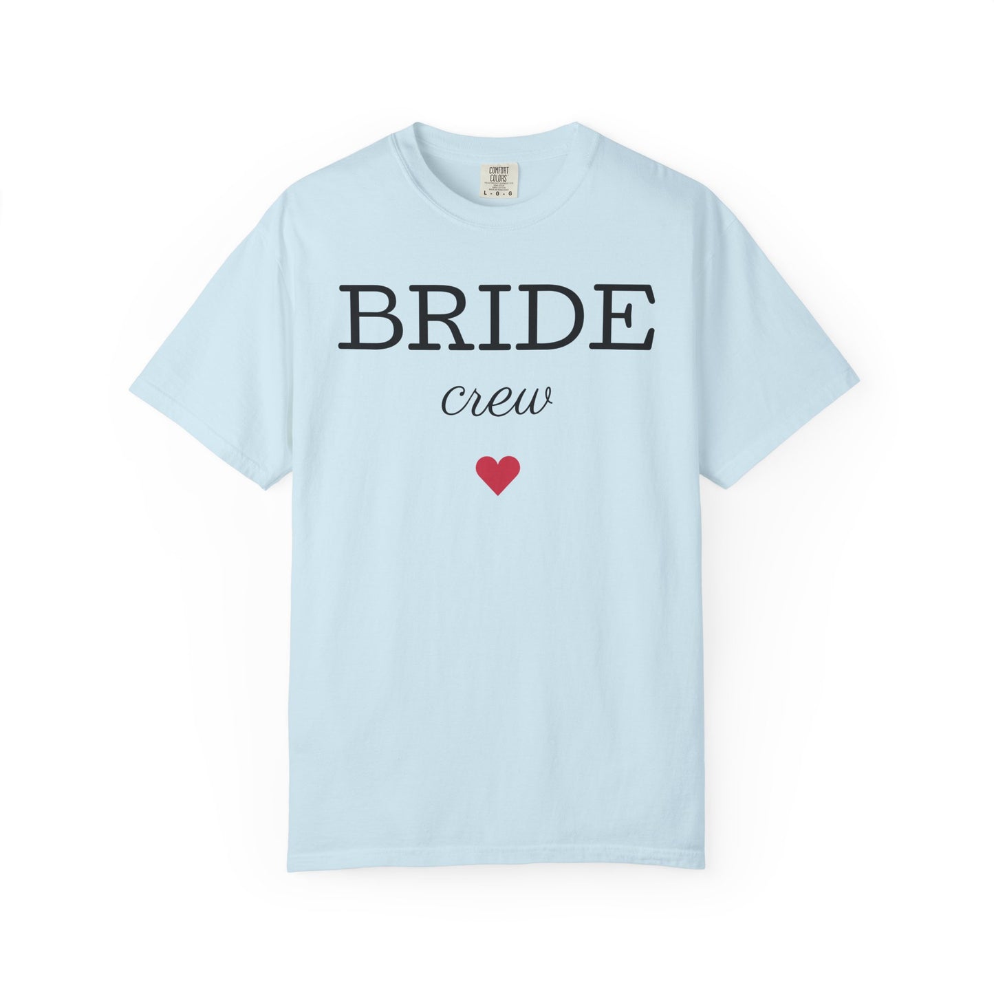 Bride Crew T-Shirt | Bachelorette Party Tee, Heart Bridesmaid Shirt