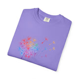 Rainbow Dandelion Tee | T-Shirt, Colorful Seed Puff Design