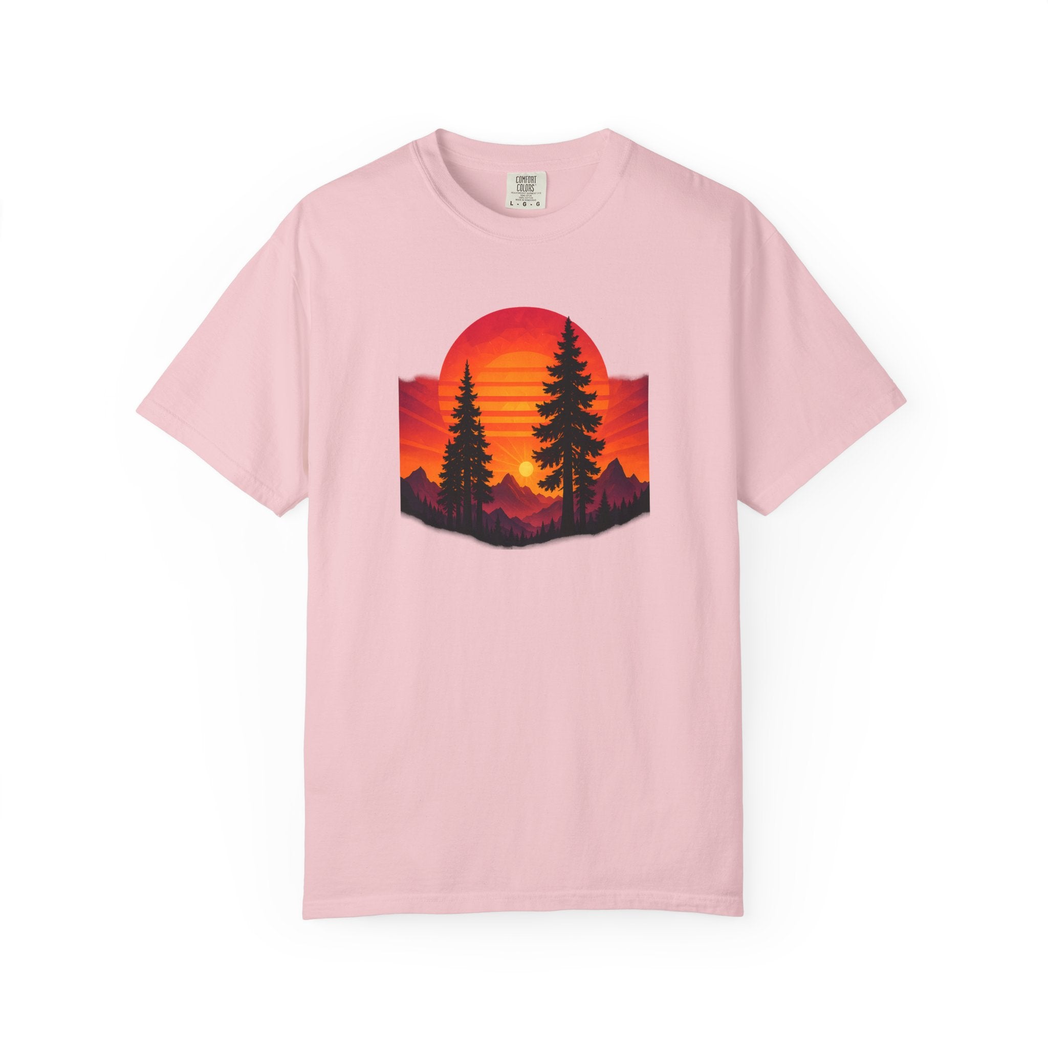 Mountain Sunset Pines T-shirt | Ridgeline Graphic
