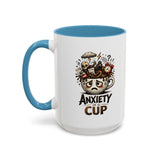 Anxiety in a Cup Coffee Mug | Accent 11oz 15oz