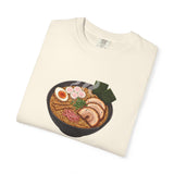Ramen Bowl Illustration T-shirt | Cute Noodle Soup Graphic